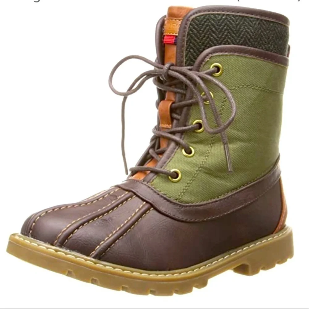 Tommy Hilfiger Kids Charles Duck Toe Boot size 1